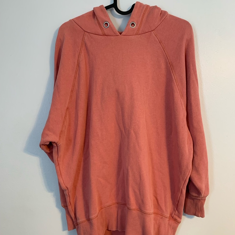 Next is this pink sweatshirt from aerie